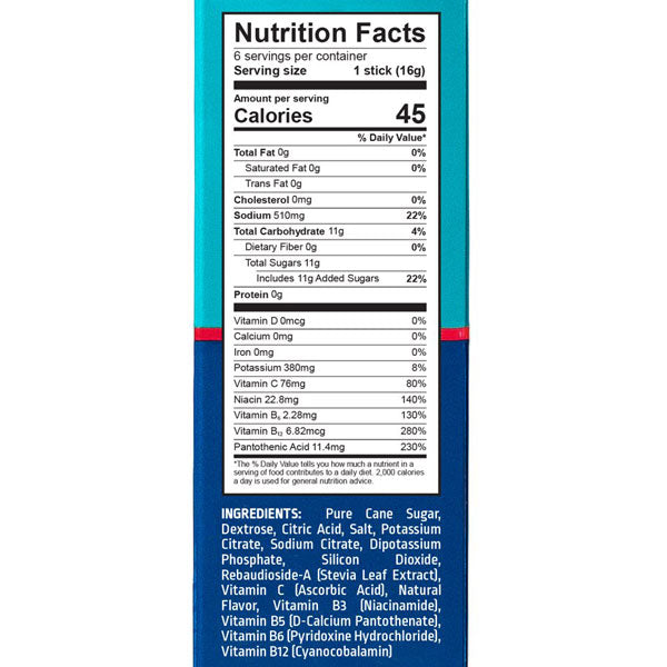 liquid iv nutritional info