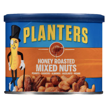 Nut Harvest Cashews, Honey Roasted, Whole 2.25 Oz, Mixed Nuts