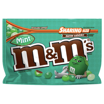 M & M 's green screen 