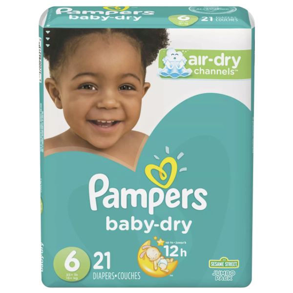 Pampers Baby Size 6 (21 Count) - Butlers