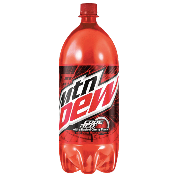 Mountain Dew Code Red Cherry Soda 2l Bottle