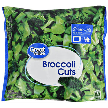 Great Value Frozen Cut Green Beans, 12 oz Steamable Bag