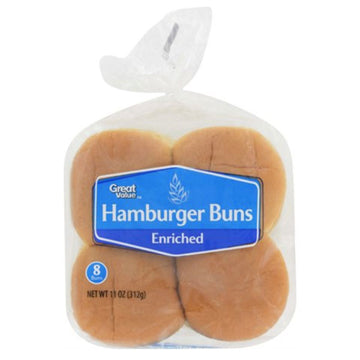 Great Value Iced Honey Buns, 8 Count