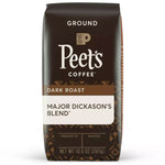 Peet's Coffee Major Dickason's Blend Dark Roast Ground Coffee, 10.5 oz.