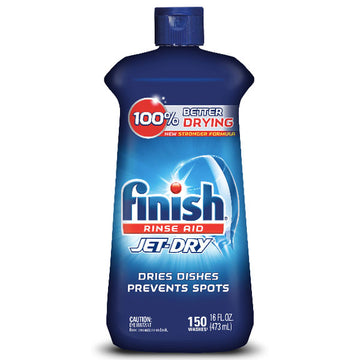 Finish Jet-Dry Rinse Aid, Dishwasher Rinse Agent and Drying Agent, 23oz