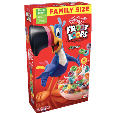 Kelloggs Froot Loops Cereal Cup 1.5 oz - Water Butlers