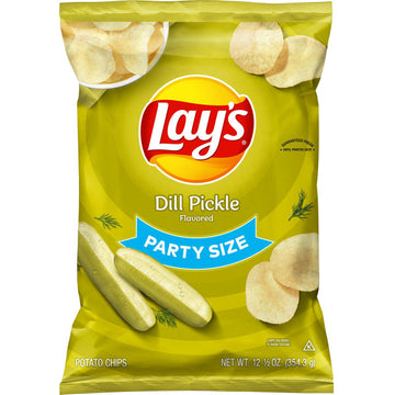 Lays Potato Chips, Limon Flavored, Party Size - 12.5 oz