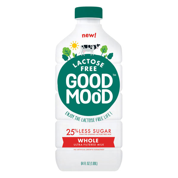 Good Moo’d Lactose Free, Whole Milk, 64 fl oz