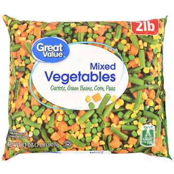 Great Value Frozen Cut Green Beans, 12 oz Steamable Bag