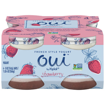 Oui by Yoplait Peach Whole Milk French Style Yogurt Jar, 5 oz - Gerbes  Super Markets