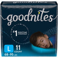 Good Nites Large (68 95 Lbs) Boys Nighttime Underwear 11 Ea