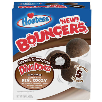 Hostess® Bouncers™ Glazed Twinkies® Mini Cakes, 5 ct / 8.62 oz