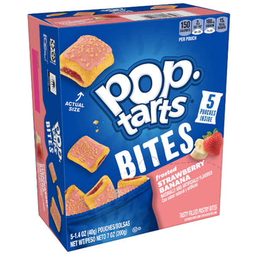 Pop-Tarts Frosted Strawberry Bites - Shop Toaster Pastries at H-E-B