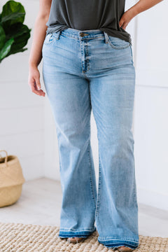 SneakPeek Fit and Flair Flare Jeans