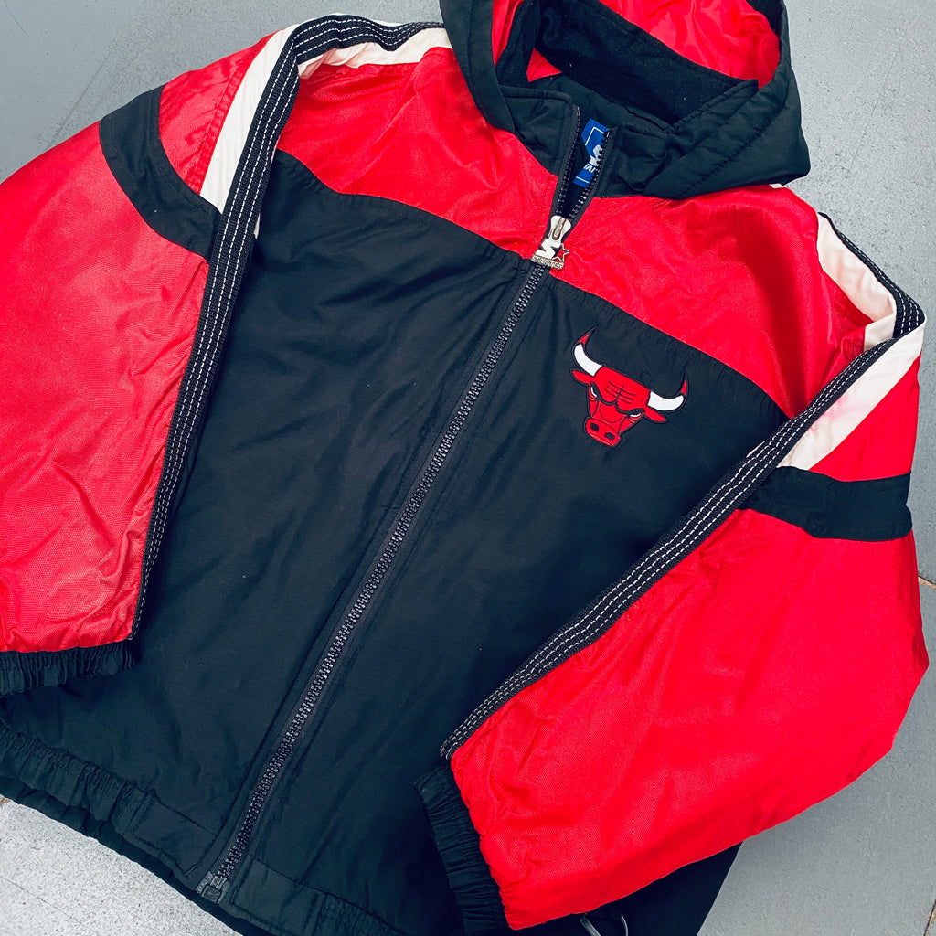 robot Visible Extensamente Chicago Bulls: 1990's NBA Authentics Fullzip Starter Jacket (S) – National  Vintage League Ltd.