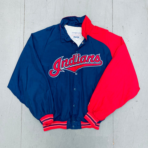 Cleveland Indians: 2000's Satin Cooperstown Collection Fullzip Bomber –  National Vintage League Ltd.