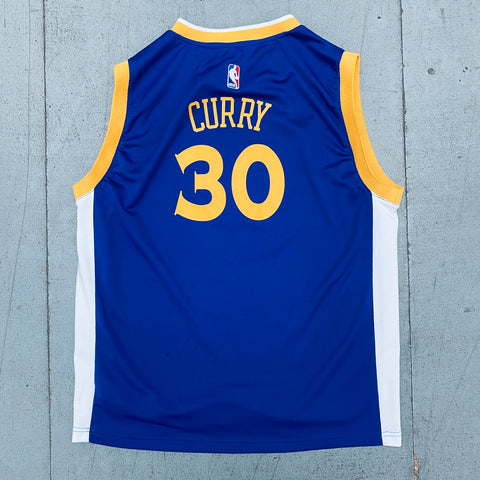 Adidas Golden State Warriors Stephen Curry 2016 Christmas Youth Swingman XL