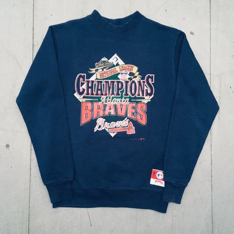 Vintage Atlanta Braves Sweatshirt, Atlanta Braves Shirt World