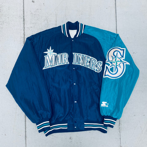 Atlanta Braves: 1990's 1/4 Zip Starter Breakaway Jacket (XL) – National  Vintage League Ltd.