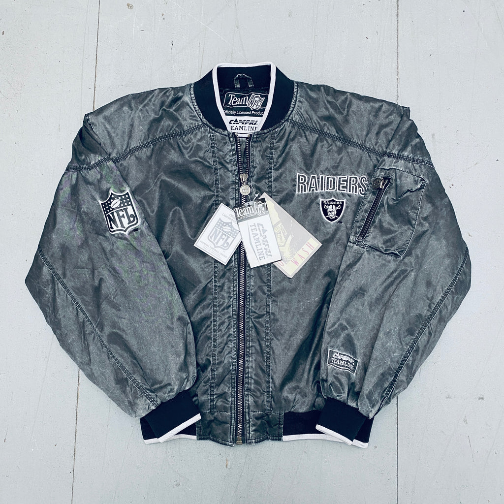 Los Angeles Raiders: 1991 Deadstock Campri Hydro Wash Fullzip