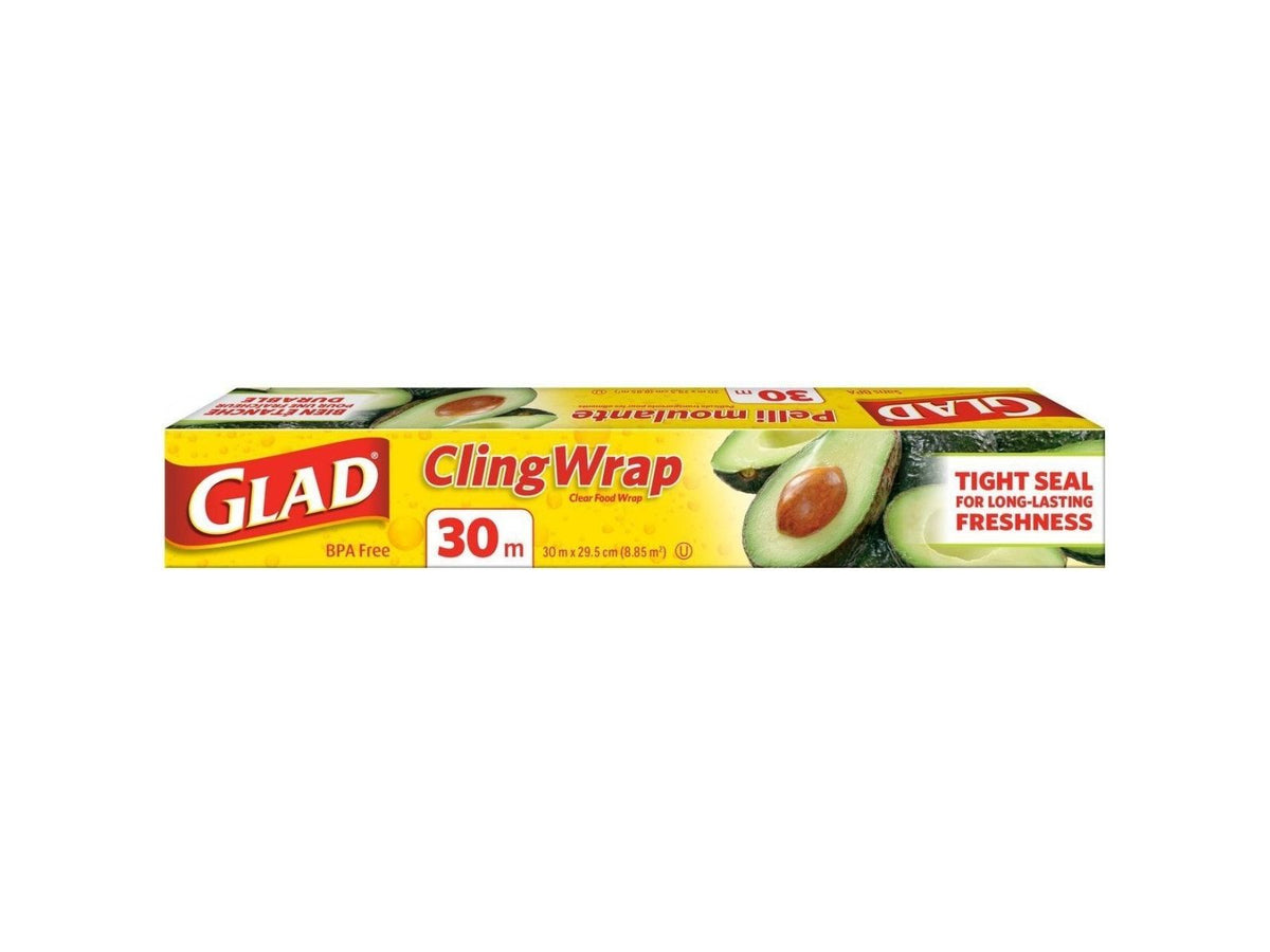 glad cling wrap clear plastic