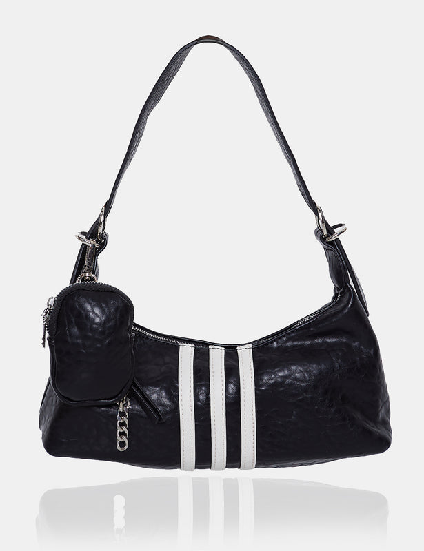 Gigi NY Lauren Saddle Bag in Pebble Leather - Desires by Mikolay