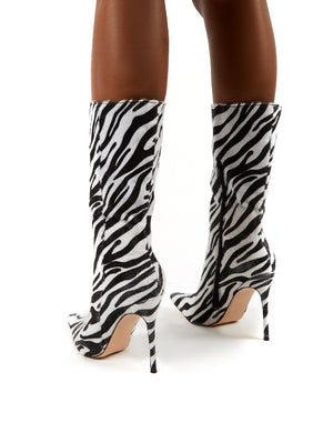 zebra boots