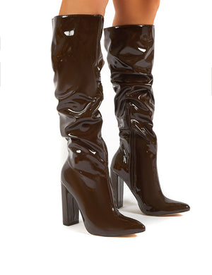 chocolate boots