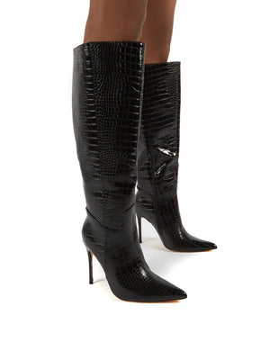 wide fit stiletto boots