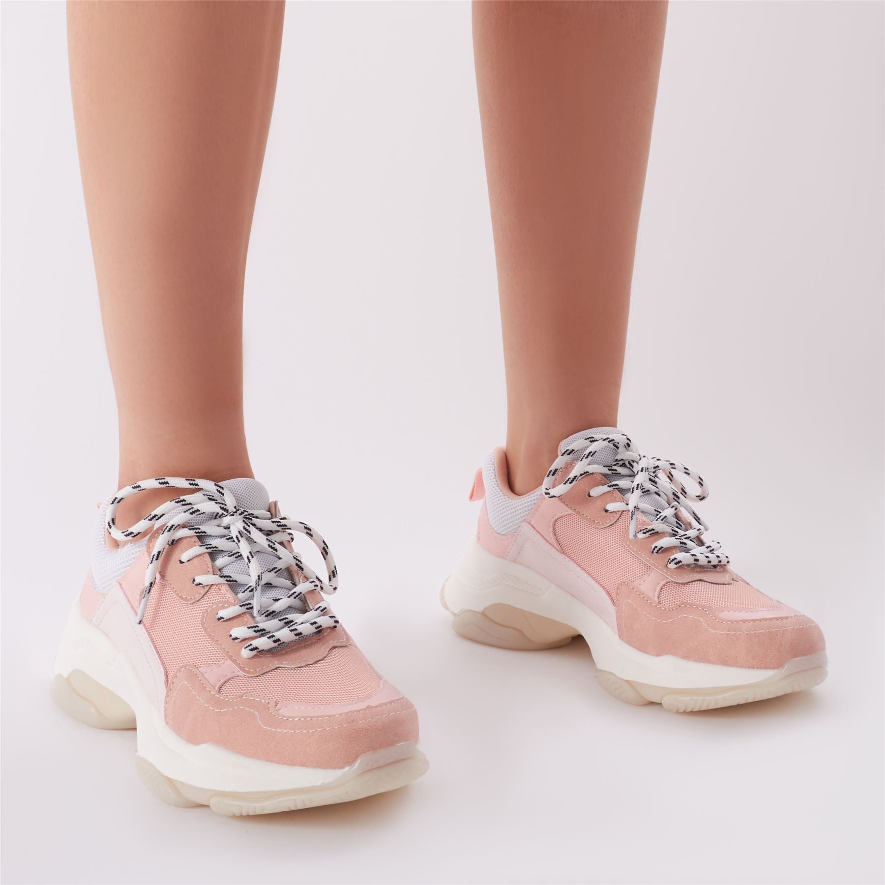 Amfo Chunky Trainers in Pink