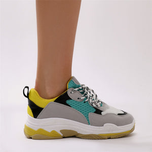 Switch Chunky Trainers Green | Public 
