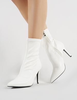 white stiletto boots