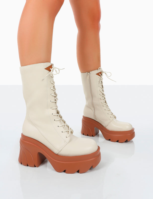 womens chunky platform boots