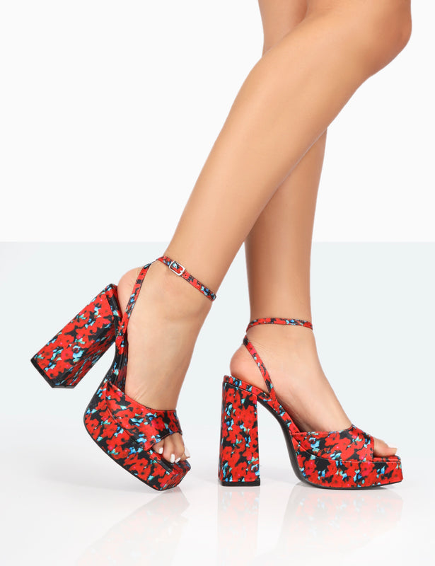 Kurt Geiger London PIERRA PLATFORM - High heeled sandals - multi-coloured/white  - Zalando.de