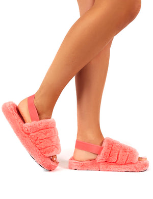 fluffy slippers next