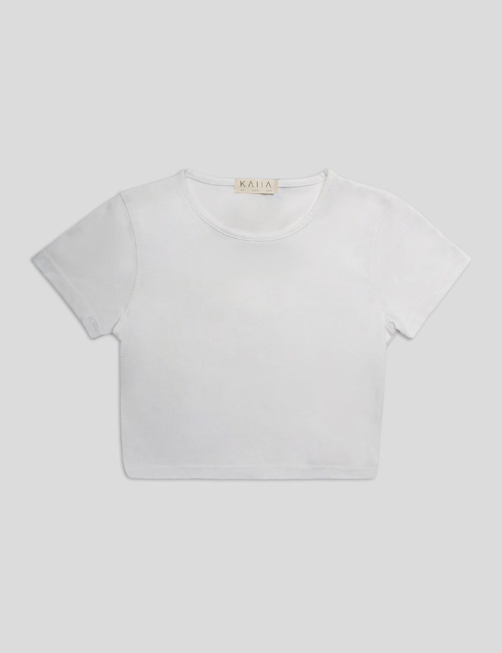 FITTED TSHIRT WHITE