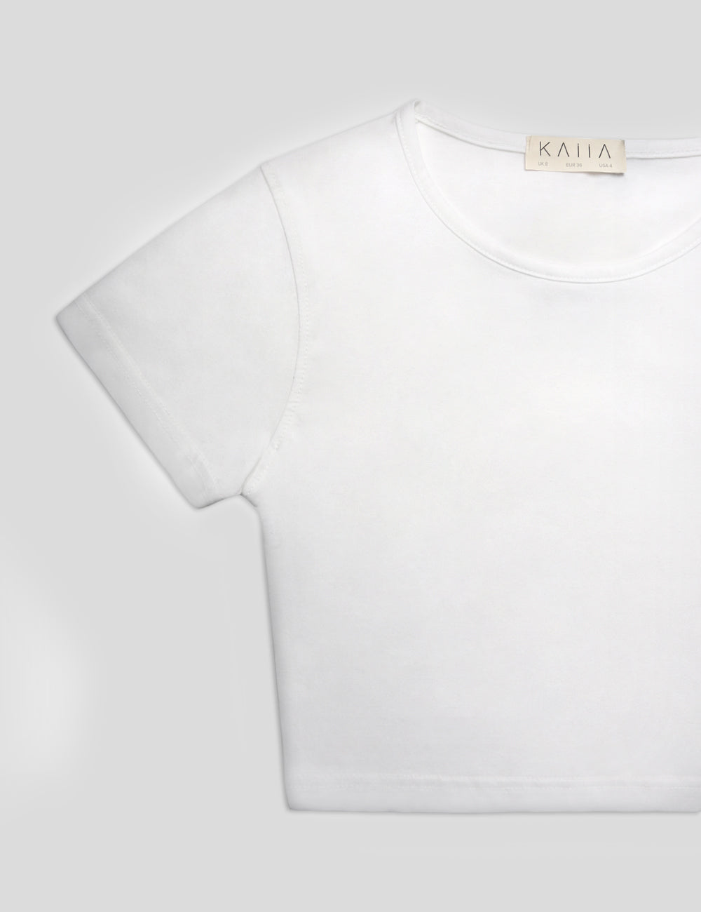 FITTED TSHIRT WHITE