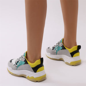 Switch Chunky Trainers Green | Public 