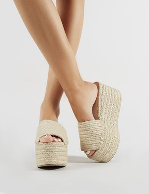 woven flatforms