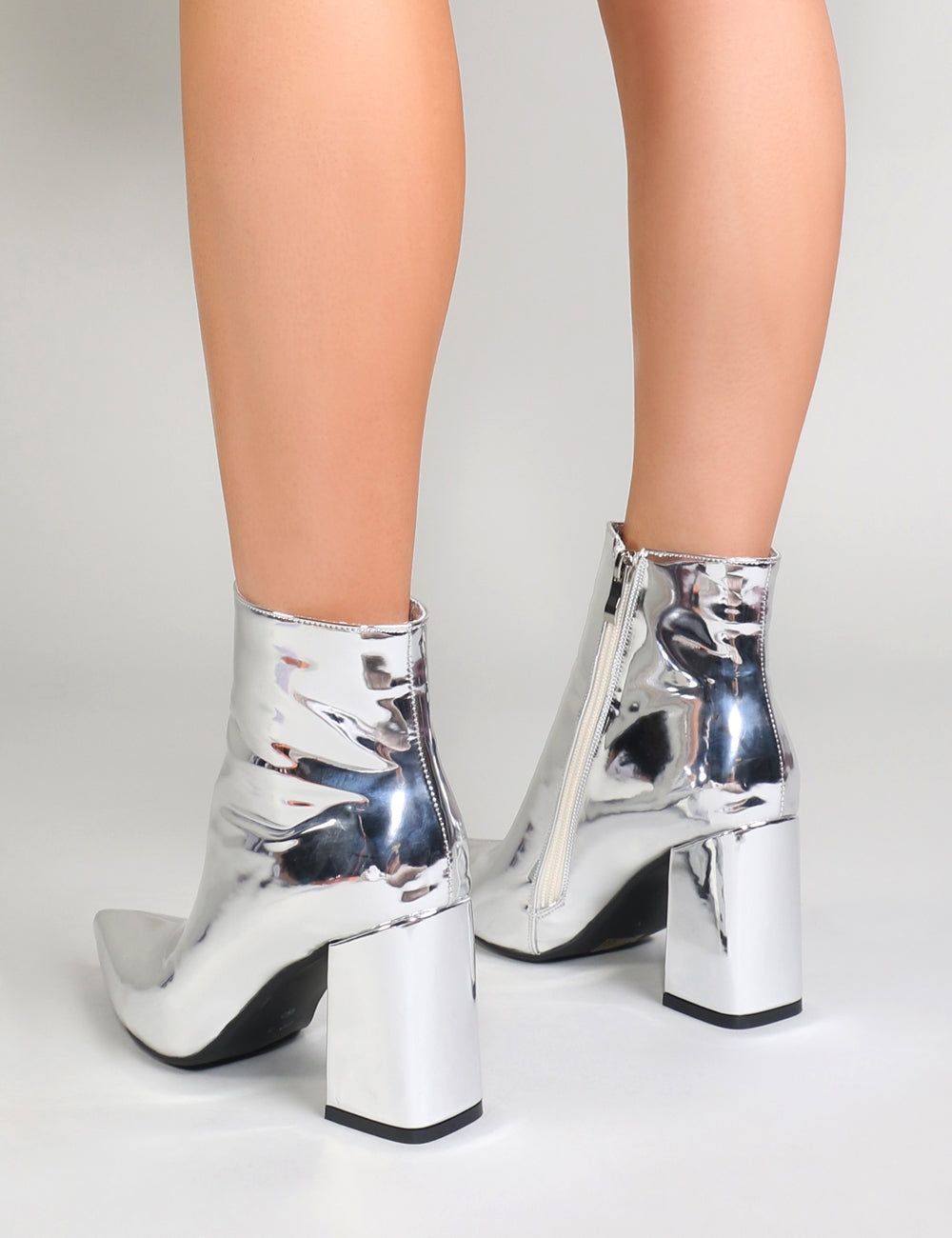 public desire silver boots