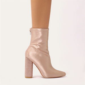 Chica Diamante Heel Sock Fit Ankle 