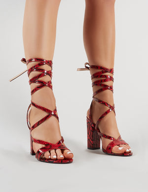 public desire red heels
