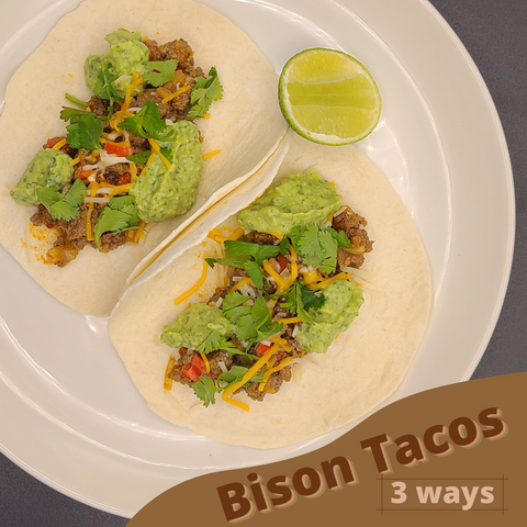 Bison Tacos