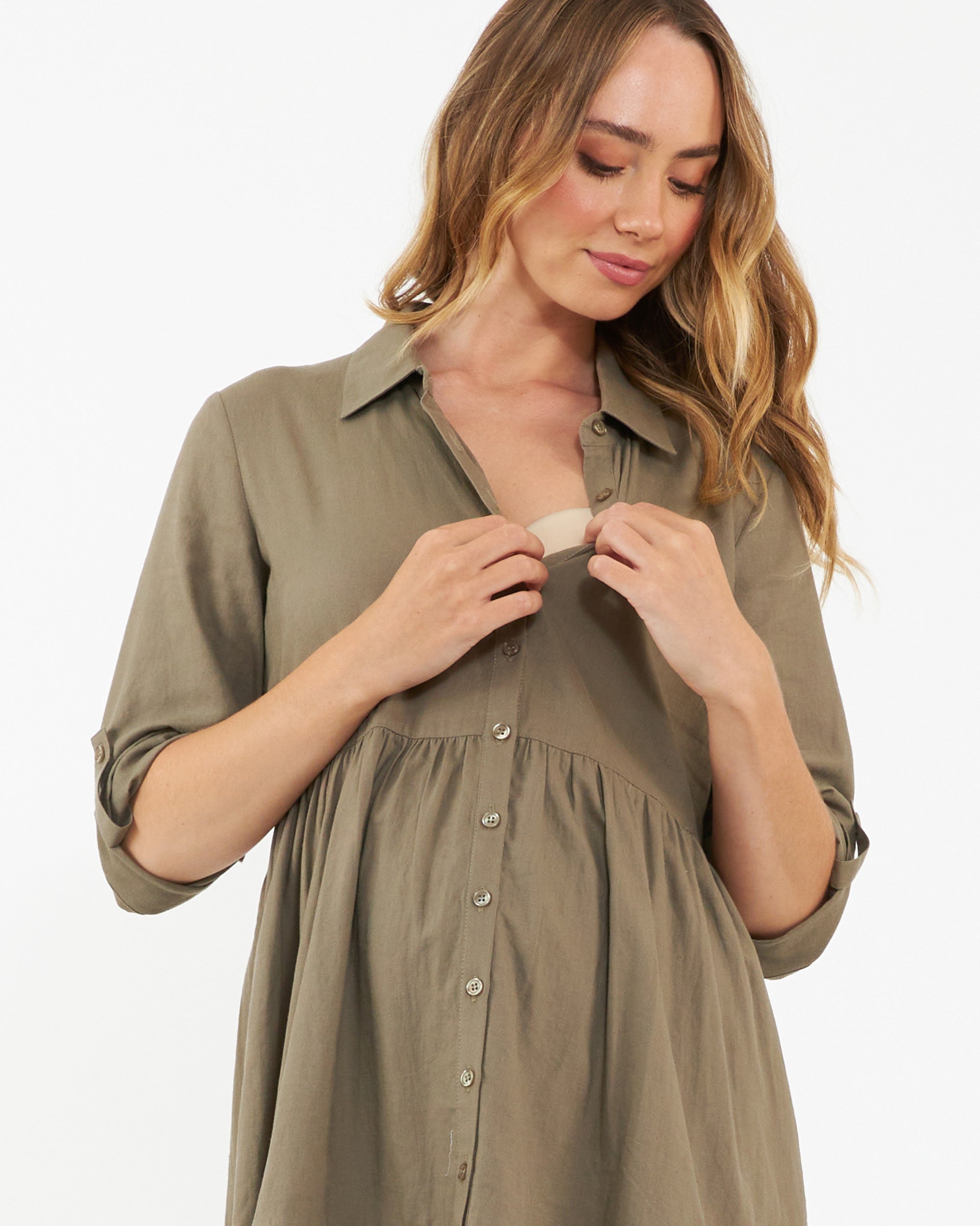 Bamboo Draped Nursing Top curated on LTK