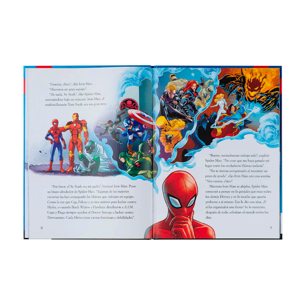 Libro Spider-man: ataque de los intrusos - Tienda Copec