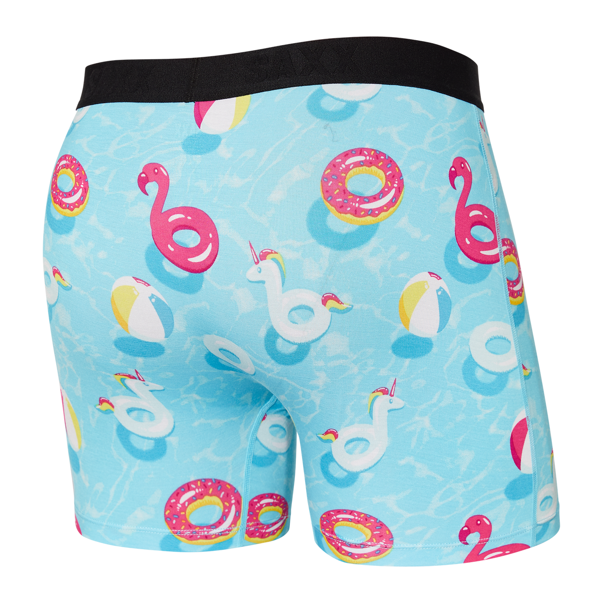 Vibe Boxer Brief, Pool Party, Blue - POB – Anna's Lingerie & Swimwear