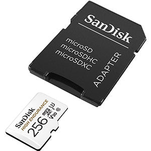 verontschuldiging meubilair Registratie Sandisk High Endurance Micro SD-kaart 256GB – VIOFO Benelux