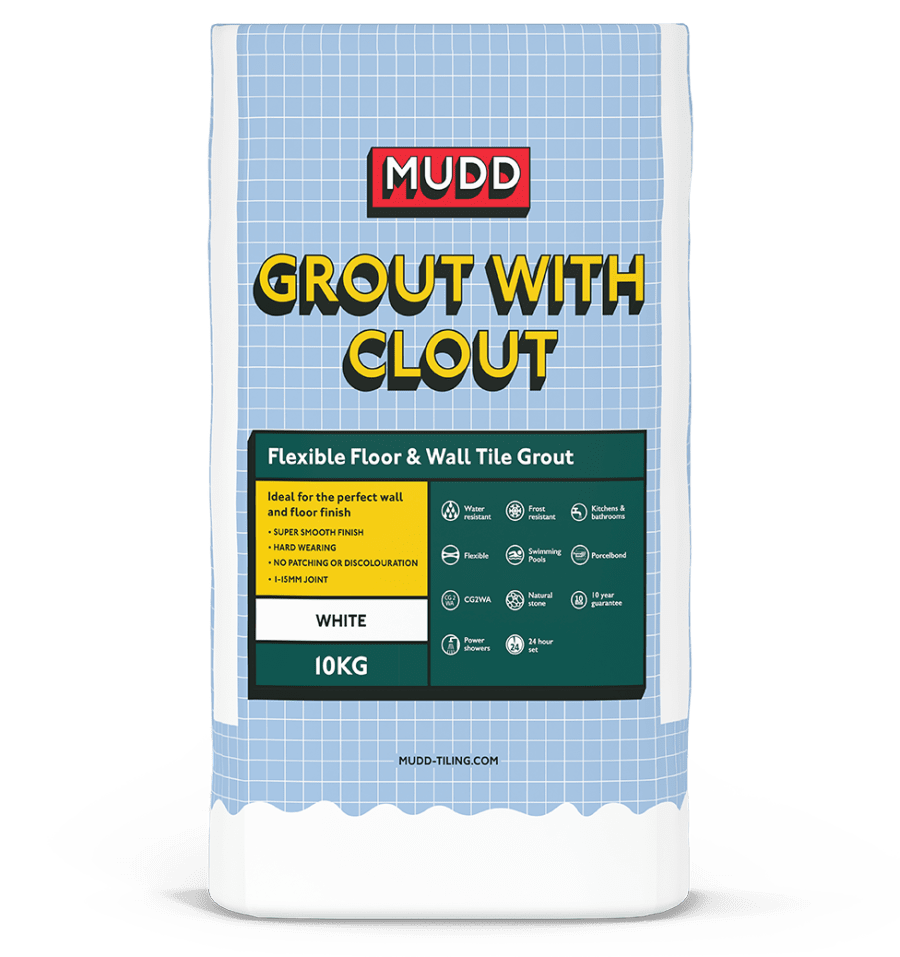 MUDD Grout with Clout Floor & Wall Grout 3.5kg