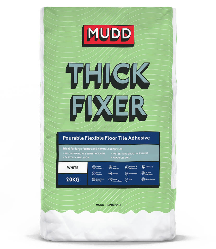 MUDD Thick Fixer Floor Tile Adhesive 20kg - Crocatile