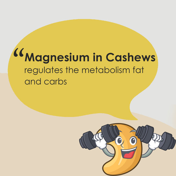 Magnesium in Cashews
